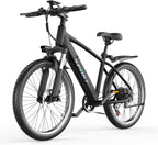 1500W Electric Bike for Adults 26 Inch Mountain Ebike 28MPH 65 Miles Range 7 Speed 48V Battery