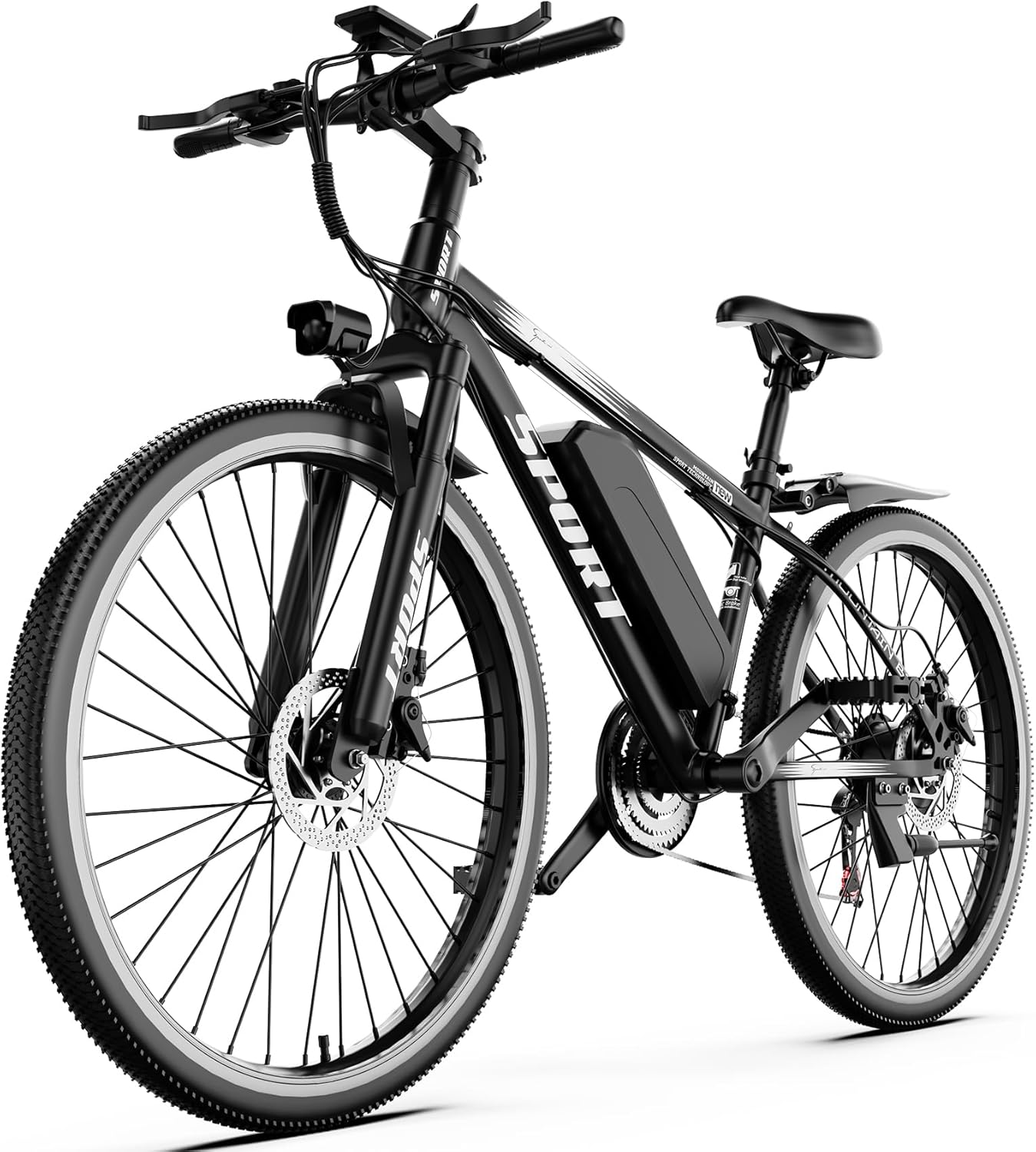 1500W Electric Bike for Adults 26 Inch Mountain Ebike 28MPH 65 Miles Range 7 Speed 48V Battery