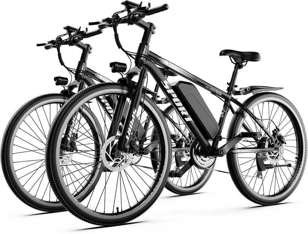 1500W Electric Bike for Adults 26 Inch Mountain Ebike 28MPH 65 Miles Range 7 Speed 48V Battery